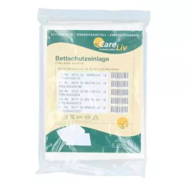 BETTSCHUTZEINLAGE Folie 90x100 cm hvid, 1 stk