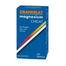 GRANDELAT MAG 60 MAGNESIUM tabletter, 120 stk