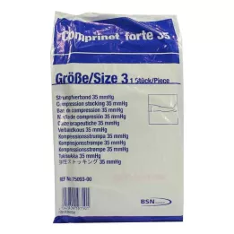 COMPRINET forte 35 bandage lårlængde str. 3, 1 stk
