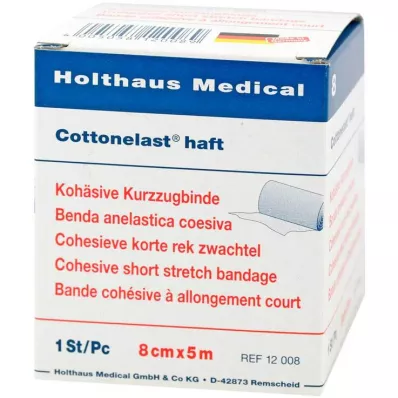 KURZZUGBINDE sammenhængende 8 cmx5 m, 1 stk