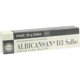 ALBICANSAN D 3 salve, 30 g