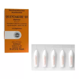 QUENTAKEHL D 3 Suppositorier, 10 stk