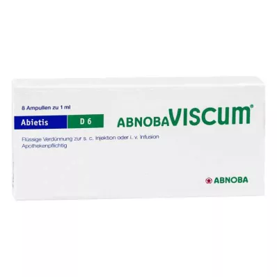 ABNOBAVISCUM Abietis D 6 ampuller, 8 stk