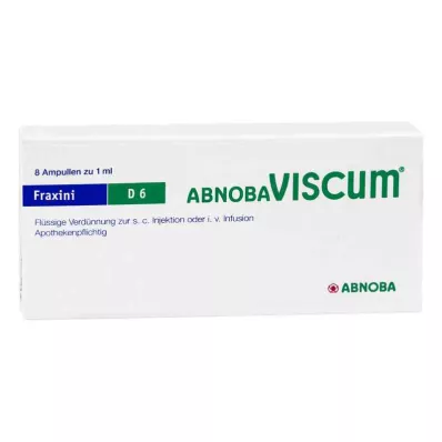 ABNOBAVISCUM Fraxini D 6 ampuller, 8 stk