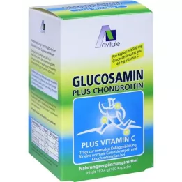 GLUCOSAMIN 500 mg+Chondroitin 400 mg kapsler, 180 kapsler
