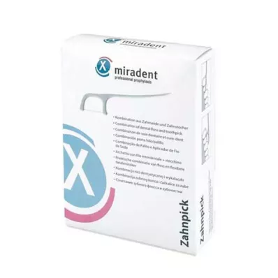 MIRADENT Tandtrådspinde Zahnpick, 100 stk