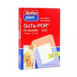 GOTA-POR Sårplaster 5x7,2 cm sterilt, 1 stk