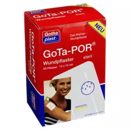 GOTA-POR Sårplastre sterile 100x150 mm, 50 stk