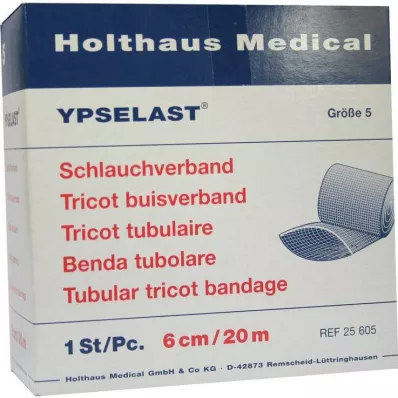 SCHLAUCHVERBAND Ypselast str. 5 20 m hvid, 1 stk SCHLAUCHVERBAND Ypselast str. 5 20 m hvid, 1 stk