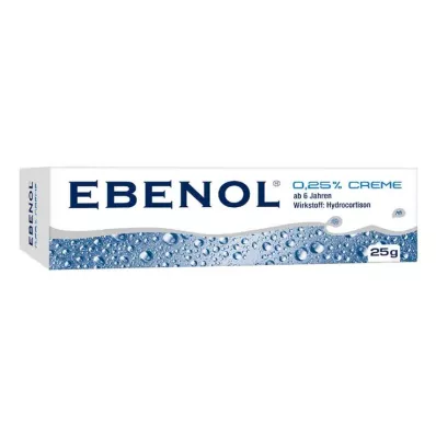 EBENOL 0,25% fløde, 25 g
