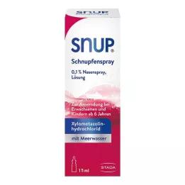 SNUP Forkølelsesspray 0,1% næsespray, 15 ml