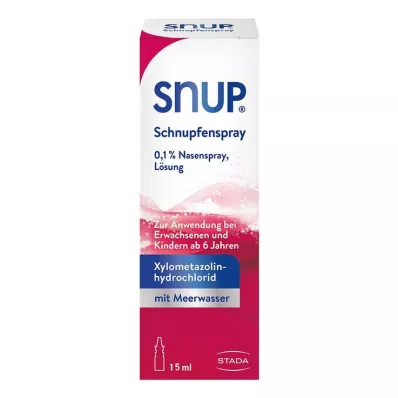 SNUP Forkølelsesspray 0,1% næsespray, 15 ml