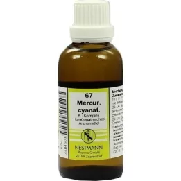 MERCURIUS CYANATUS K-kompleks nr. 67 Fortynding, 50 ml