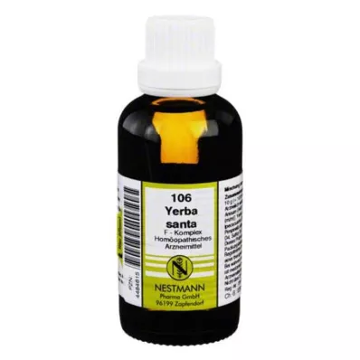 YERBA SANTA F Complex No.106 Fortynding, 50 ml
