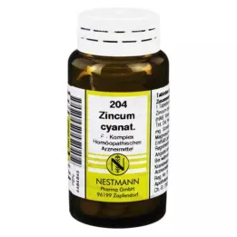 ZINCUM CYANATUM F Complex No. 204 Tabletter, 120 kapsler