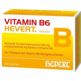 VITAMIN B6 HEVERT Tabletter, 100 stk