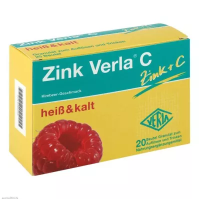 ZINK VERLA C-granulat, 20 stk