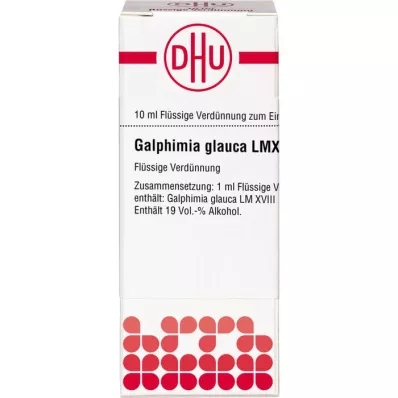 GALPHIMIA GLAUCA LM XVIII Fortynding, 10 ml
