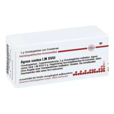 AGNUS CASTUS LM XVIII Globuli, 5 g