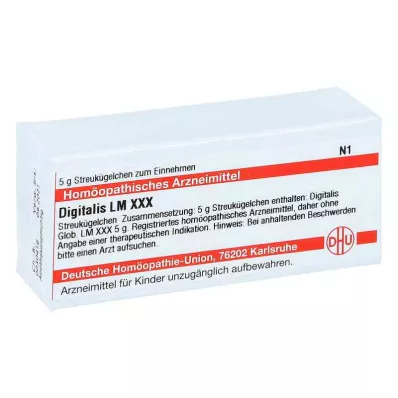 DIGITALIS LM XXX Globuli, 5 g