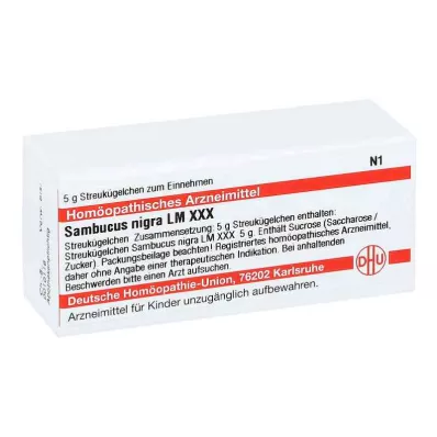 SAMBUCUS NIGRA LM XXX Globuli, 5 g