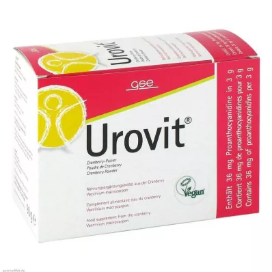 GSE Urovit Tranebærpulver, 30X3 g GSE Urovit Tranebærpulver, 30X3 g