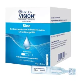 HYLO-VISION sine enkeltdosis-pipetter, 60X0,4 ml