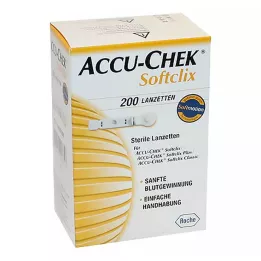 ACCU-CHEK Softclix-lancetter, 200 stk