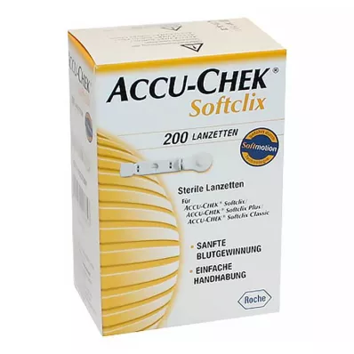 ACCU-CHEK Softclix-lancetter, 200 stk
