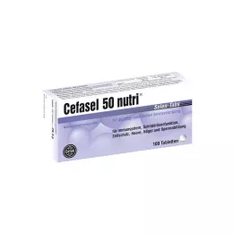 CEFASEL 50 nutri selen-tabs, 100 stk