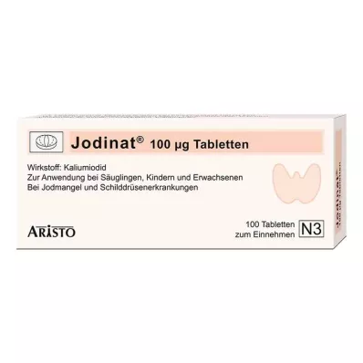 JODINAT 100 µg tabletter, 100 stk