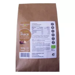MACA 100% rent økologisk pulver, 500 g