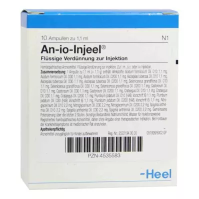 AN-IO Injeel-ampuller, 10 stk