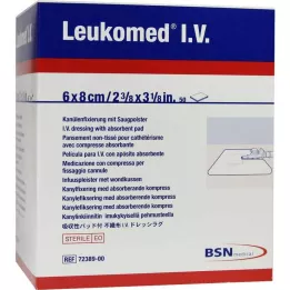 LEUKOMED I.V.-plaster, 50 stk
