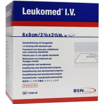 LEUKOMED I.V.-plaster, 50 stk