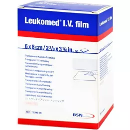 LEUKOMED I.V. filmplaster, 50 stk