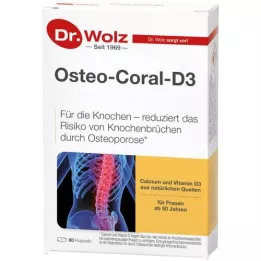 OSTEO CORAL D3 Dr.Wolz Kapsler, 60 Kapsler