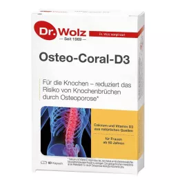 OSTEO CORAL D3 Dr.Wolz Kapsler, 60 Kapsler
