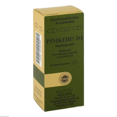 Pinikehl kapsler D 4, 20 stk Pinikehl kapsler D 4, 20 stk