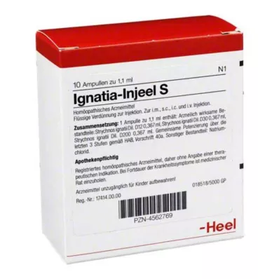 IGNATIA INJEEL S Ampuller, 10 stk