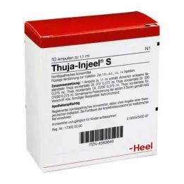 THUJA INJEEL S Ampuller, 10 stk
