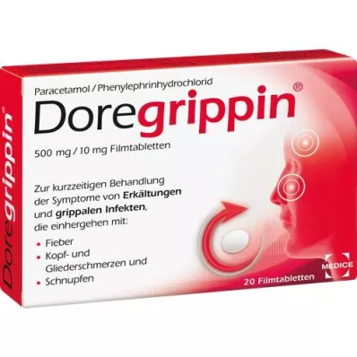 DOREGRIPPIN Tabletter, 20 stk
