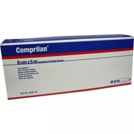 COMPRILAN Elastisk bandage 8 cmx5 m, 10 stk