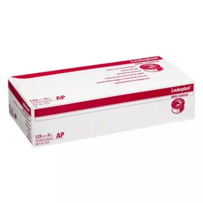 LEUKOPLAST 1,25 cmx5 m, 24 stk