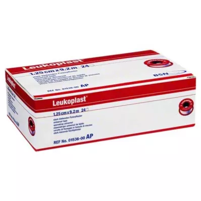 LEUKOPLAST 1,25 cmx9,2 m, 24 stk