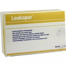 LEUKOPOR 2,5 cmx9,2 m, 12 stk