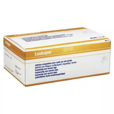 LEUKOPOR 2,5 cmx9,2 m, 12 stk