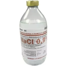 ISOTONISCHE Natriumchlorid 0,9% Bernburg Inf.-L.Glas, 500 ml