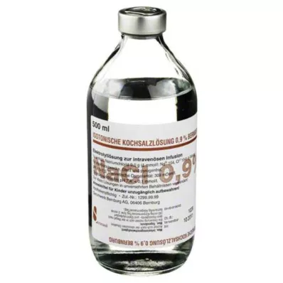 ISOTONISCHE Natriumchlorid 0,9% Bernburg Inf.-L.Glas, 500 ml