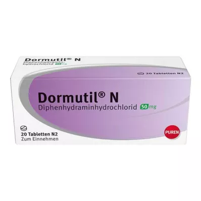 DORMUTIL N-tabletter, 20 stk